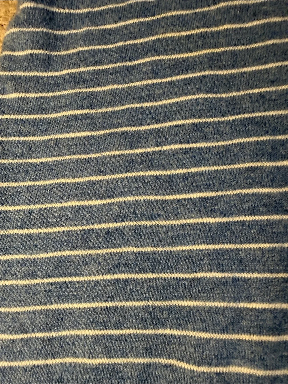GAP Blue and White Striped Baby One-Piece